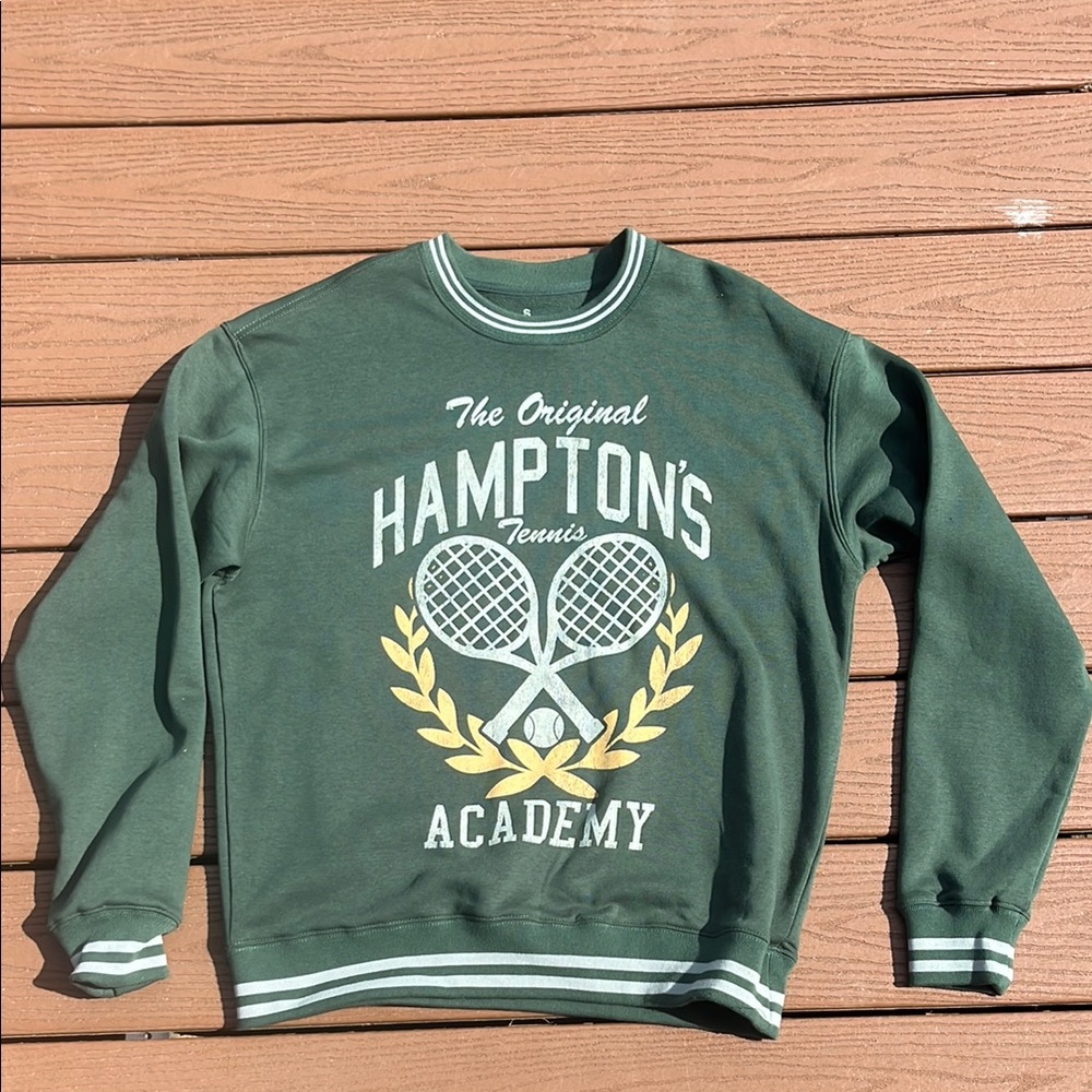 Hampton's Academy Green Sweater